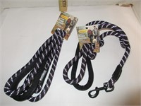 2 New Dog Rope Leashes