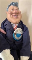 "Bill Clintomn Doll with "Chappaquiddick" Pin