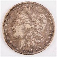 Coin 1894-O Morgan Silver Dollar Very Fine