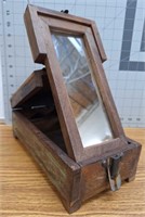 Antique shave box