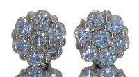 10kt Gold Brilliant 3/4 ct Diamond Stud Earrings