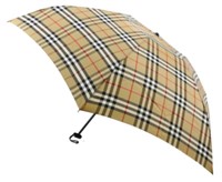 Burberry Tan Nova Check Umbrella