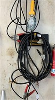 Battery Chargers Jumper Cables Drop Light