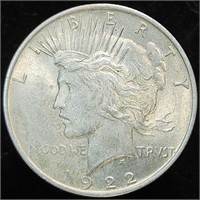 1922 Peace Dollar - Misty Mint State Peace
