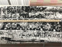 7'x10' Black Area Rug