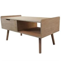 New Mid-Century Modern Wood Coffee Table