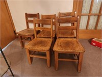 Wooden Children's Chairs