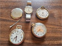 Pocket Watch Parts and Pieces