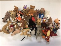 Large Lot of TY Babies & Other Stuffed Animals