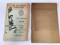 2 Boy Scouts 1927 books