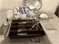 Misc Kitchen Items, Plastic Silverware, Square