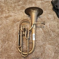 Vintage  3 Valve Euphonium Instrument