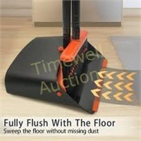 Jehonn Broom and Dustpan  Long Handle (Orange)