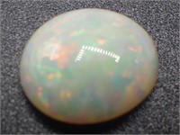 RARE 2.47ct Natural Opal with Harlequin Fire!