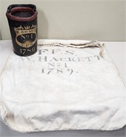 Portsmouth NH Fire Bucket & Salvage Bag