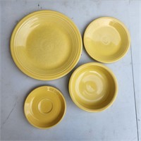 4 PCS YELLOW FIESTA