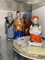 Occupied Japan Japanese porcelain figurines and