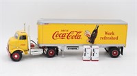 ERTL Coca-Cola Die Cast Tractor Trailer Truck 20"