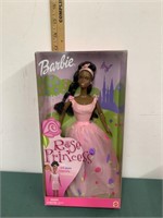 2000 ROSE PRINCESS BARBIE NIB HAIR GROWS