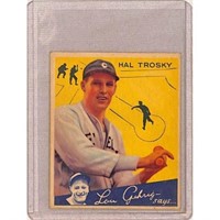 1934 Goudey Hal Trosky