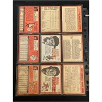 (9) 1979 Topps Baseball Stars/hof