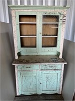 Antique Buffet Cabinet w/ Hutch