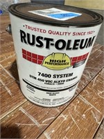 1 Gallon Rust-Oleum Gloss Black Paint
