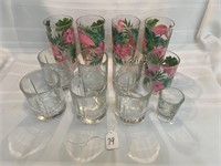 12 piece assorted drinking glasses