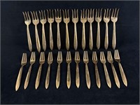 Antique Siam India Brass Forks