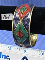 Lapis and turquoise bracelet      (2)