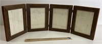 5 x 7 Wood 4 Photo Picture Frame