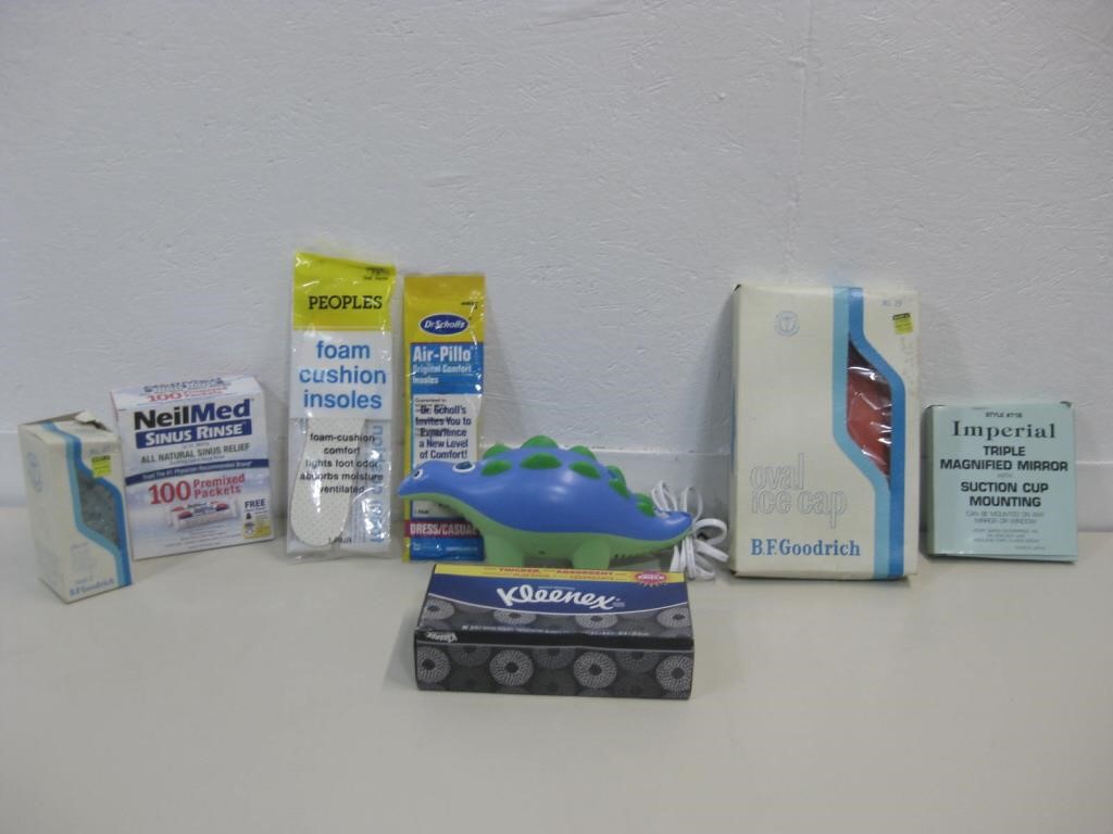 Assorted First Aid & Health Items Untested