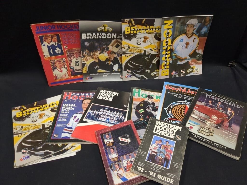 Vintage Hockey magazines
