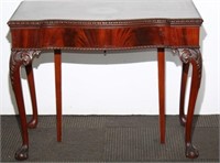 Chippendale-Style Mahogany Dining Table