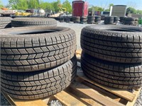 Set Of (4) Terramaz HLT 235-65R16C Radial Tires