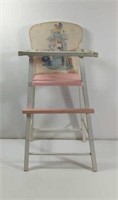 Vintage Baby Doll High Chair