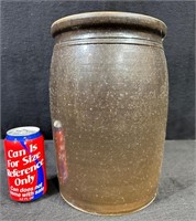 Brown Stoneware Crock