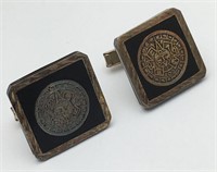 Mexico Sterling Silver Cuff Links