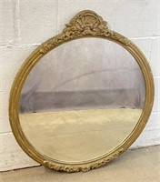 Vintage Carved Wooden Frame Mirror