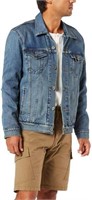 Levi's Men's XXL Trucker Jacket, Light Stonewash,