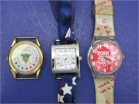 2 Patriot Watches & 1 Christmas Watch
