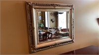 Large Hanging Mirror. Approximately 44 inches by