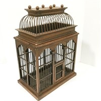 Decorative Wooden Bird Cage