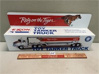 EXXON TOY TANKER TRUCK IN BOX COLLECTORS SERIES