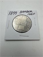 1899 Barber Half Dollar