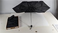 (10) Black Umbrellas