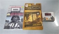 2 Star Wars Read Along Book & Tape and Card Game