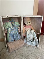 ANTIQUE DOLL, DOLL CLOTHES