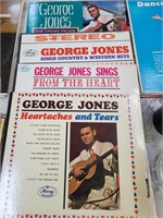 Vintage George Jones albums