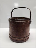 ANTIQUE FIRKIN WOODEN BUCKET